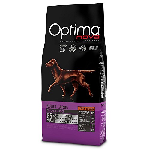 Optima nova - Pienso para Perros Adultos Grandes ã“ptima Nova Pollo y arroz 12 kg