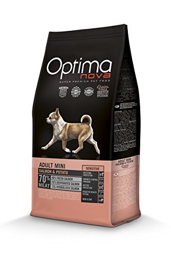 Optima nova - Pienso para Perros Adultos Mini ã“ptima Nova Grain Free salmón y Patata