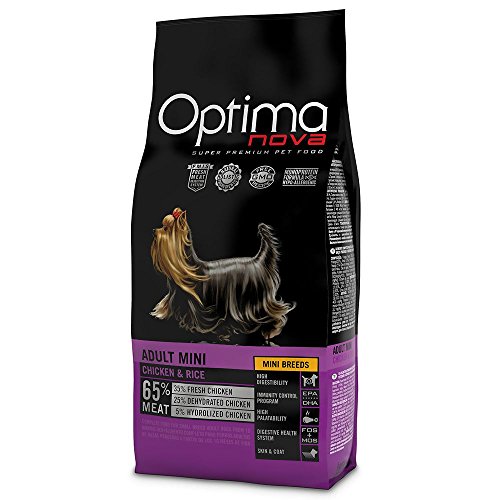 Optima nova - Pienso para Perros Adultos pequeños ã“ptima Nova Mini Pollo y arroz