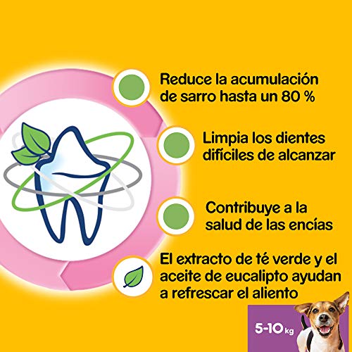 Pedigree Dentastix Fresh Snacks para Higiene Oral (Perro Pequeño 5-10 Kg) - 28 piezas, 440 g.