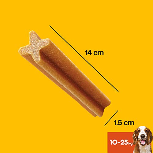 Pedigree Pack de 56 Dentastix de uso diario para la limpieza dental de perros medianos (Pack de 1)