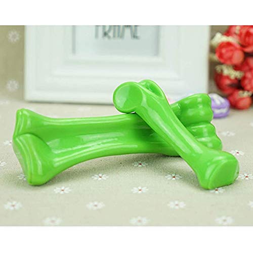 Perro De Juguete para Chewers Agresivos, Duradero Chew del Perro De Perro De Juguete Indestructible Hueso para Cachorros Dientes Regalos De Limpieza De Formación Interactiva,S