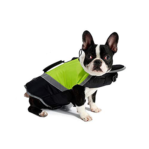 PETCUTE Chalecos Salvavidas para Perros Chaleco Salvavidas para Perros Salvavidas para Perros Chaleco Reflectantes de Alta Visibilidad