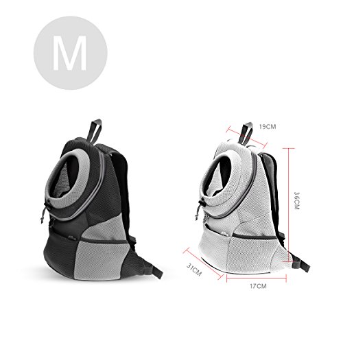 PETCUTE Mochila para Perros Mochila Bolsos para Perros pequeños transportador de Perros portabebés para Perros