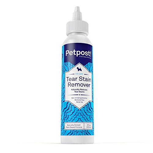 Petpost | Limpiador de Ojos para Perros – El Mejor Tratamiento Natural de Ojos para Pelaje Blanco – Aceite Calmante de Coco – Para Maltés, Shih Tzu, Chihuahua – Libre de Químicos y Lejía – 8 Oz.