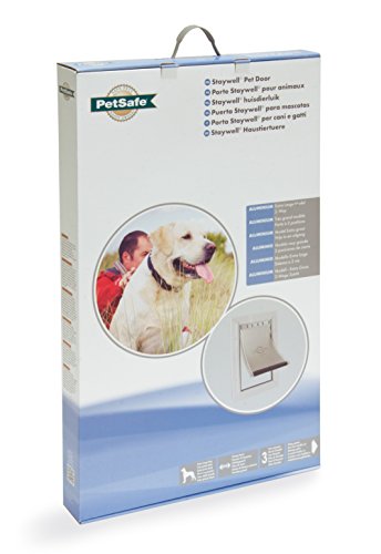 PetSafe Staywell - Puerta para mascotas con marco de aluminio, X-Large (660 ml)