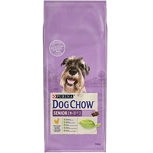 Purina Dog Chow Senior pienso para Perro Adulto +9 Pollo 14 Kg