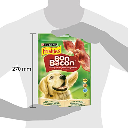 Purina Friskies Bon Bacon golosinas y chuches para perros 6 x 120 g