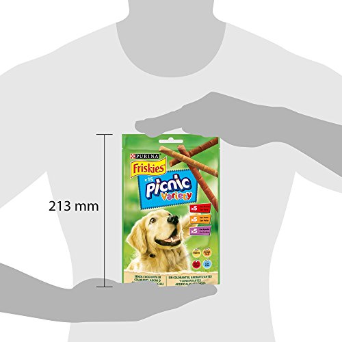 Purina Friskies Picnic Variety golosinas y chuches para perros 8 x 126 g