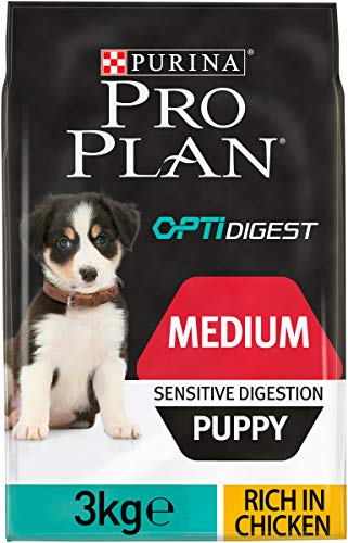 Purina ProPlan Medium Puppy Digest pienos para perro cachorro Pollo 3 Kg