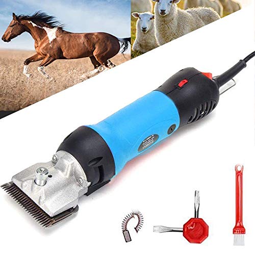 QXF-DYMJ Recortadora Equina Profesional 320w, 6 Velocidades Ajustables a la Velocidad, Cortapelos for Caballos, For Caballos, Llamas, Ganado ASD (Color : 220V)