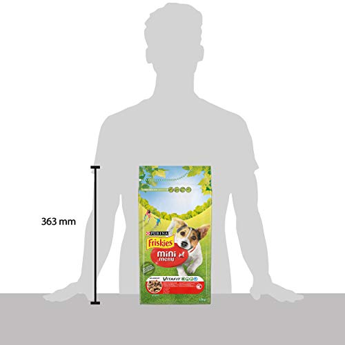 Sheba Friskies Sec Cane Mini Menu 1,5 Kg.Manzo-Cereali 200 ml