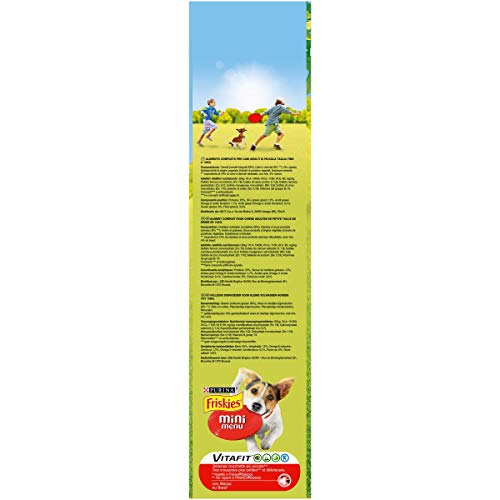 Sheba Friskies Sec Cane Mini Menu 1,5 Kg.Manzo-Cereali 200 ml