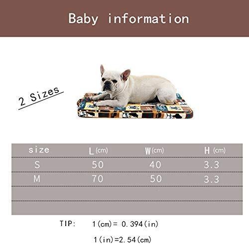 shuxuanltd Colchoneta Perro Grande Cojin Perro Gra Manta Perro Colchon Perro Cama del Animal Doméstico Gato De Mat Perro Ropa De Cama Cachorro Esteras Suave Veterinario Cama Cama s