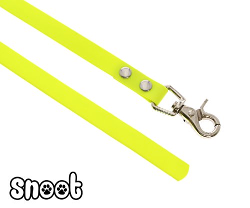 SNOOT Arrastre Cuerda 5 o 10 m de Largo Collar – Resistente, Impermeable y Suciedad