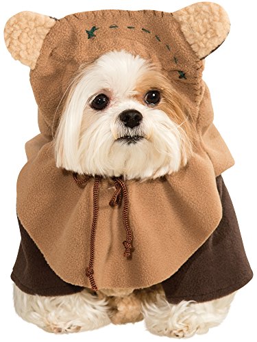 Star Wars - Disfraz de Ewok para mascota, Talla M perro (Rubie's 887854-M)