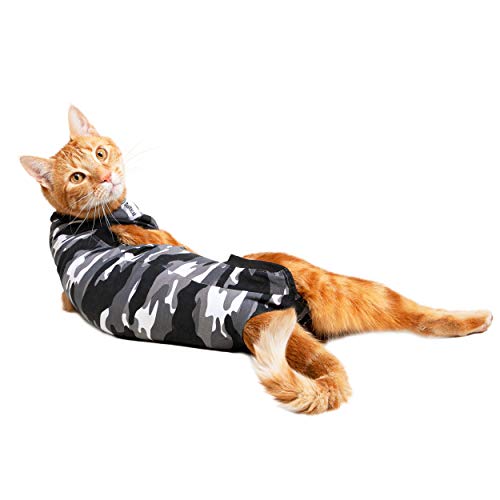 Suitical Recovery Suit Gato, XXS - Camuflaje negro