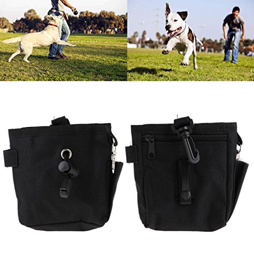 Tandou Bolsa para Mascotas, Bolsa de Entrenamiento para Perros, Bolsa de premios para Mascotas, Bolsa de Bolsillo portátil Desmontable para Aperitivos