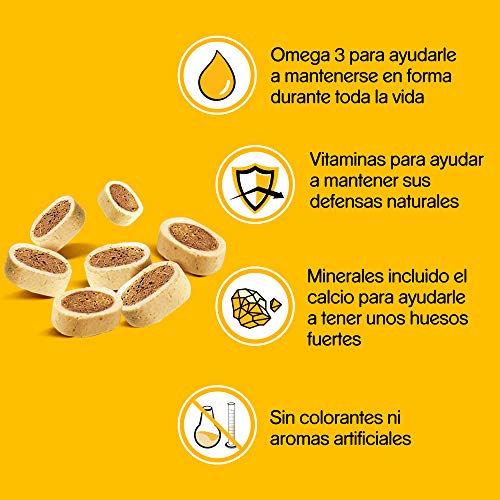 Tasty Bites Cheesy carne y queso de 140g para educar |  [Pack de 6]