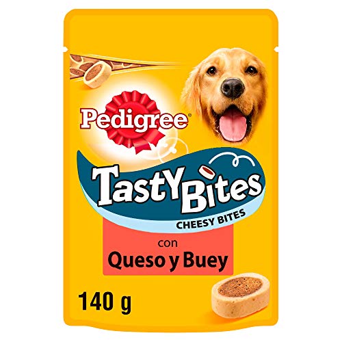 Tasty Bites Cheesy carne y queso de 140g para educar |  [Pack de 6]