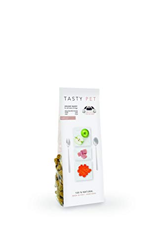 Tasty Pet Galletas y Aperitivos para Perros, 100% Naturales – Paquete de 8 Unidades