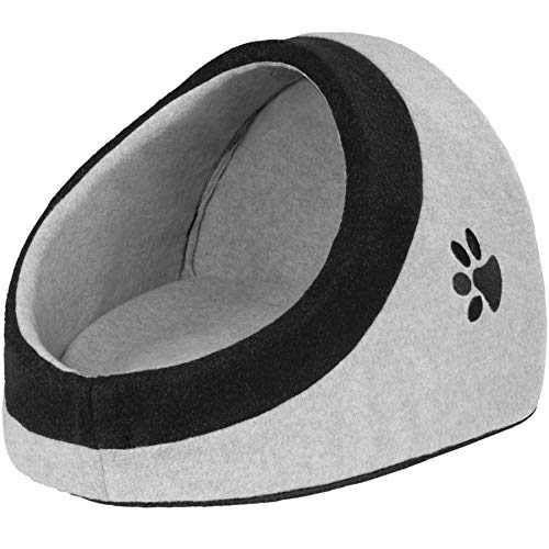 TecTake 800638 - Cama para Mascotas Dreamer, Cesta para Gatos y Animales pequeños, Lecho de Peluche con Cojín Extra Grueso (Type 1 | No. 402924)