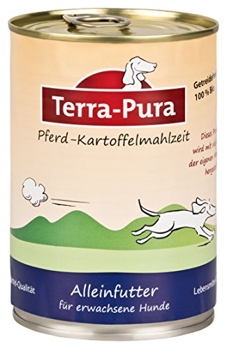 Terra Pura Perros Ass Forro Caballos de Patatas de Comida