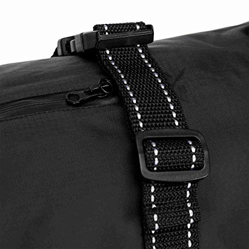 Trixie Abrigo Perro Ropa Mascotas – Chaqueta Capa Chaleco Chubasquero Perro Grande Pequeño Mediano Impermeable Perros Accesorios Brizon Talla M 50 cm Negro