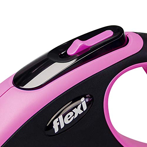 Trixie Correa Cord Flexi New Comfort, Cuerda Enrollable, S: 8 M, Rosa