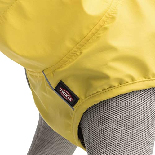 Trixie Impermeable para Perros Vimy Amarillo L 55cm Chubasquero para Mascotas