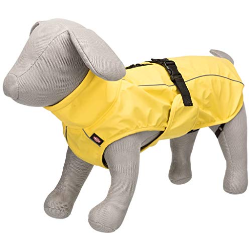 Trixie Impermeable para Perros Vimy Amarillo L 55cm Chubasquero para Mascotas