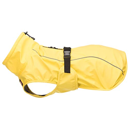 Trixie Impermeable para Perros Vimy Amarillo L 55cm Chubasquero para Mascotas