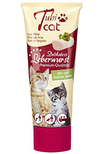 Tubi cat Hígado embutido, 4 Unidades (4 x 75 ml)