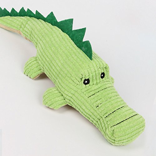 UEETEK perro Mascar juguete sonido peluche Pet Puppy juguetes Squeaky Crocodile Juguetes suave animales mordisco Mascar cachorro perro juguete