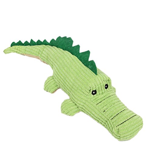 UEETEK perro Mascar juguete sonido peluche Pet Puppy juguetes Squeaky Crocodile Juguetes suave animales mordisco Mascar cachorro perro juguete