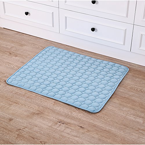 Verano almohadilla de refrigeraci�n para mascotas perro gato esteras port�tiles colchoneta de dormir gatos cachorro coj�n fr�o disipaci�n de calor de la cama