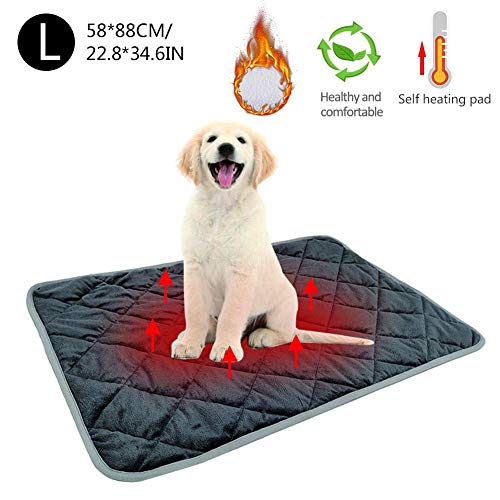 WZRYJS Manta autocalentadora para Gatos y Perros, Manta Caliente para Gatos, Mascotas, Gatos, Cachorros