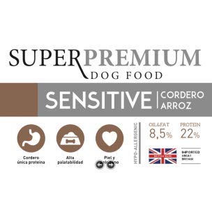 YERBERO Nature Sensitive Cordero/arroz Comida Hipoalergénica para Perros 12kg