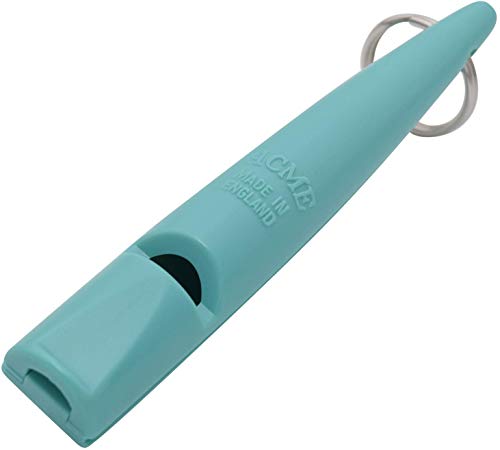 ACME Silbato de Perro 211,5 + Banda de Silbato Gratis | Original de Inglaterra | Ideal para Entrenamiento de Perros | Material Robusto | Frecuencia estandarizada | Alto y de Largo Alcance (Turquiose)