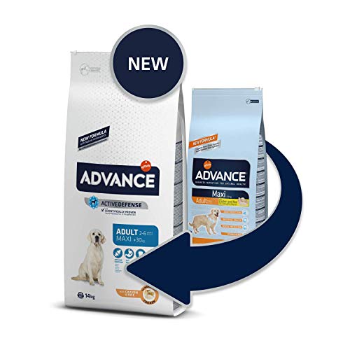 Advance Adult Maxi - Pienso para Perros Adultos de Razas Grandes - 18 kg