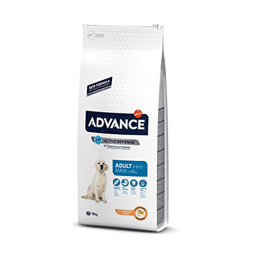 Advance Adult Maxi - Pienso para Perros Adultos de Razas Grandes - 18 kg