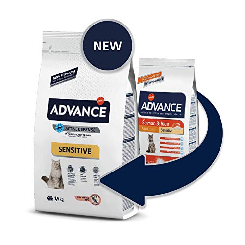 Advance Sensitive - Pienso para Gatos, 10 kg