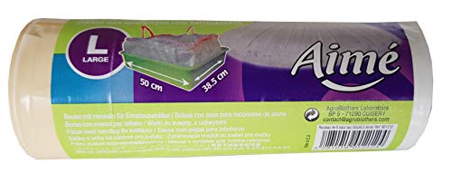 Agrobiothers 901212 Rollo de 8 Bolsas para Bandejas Sanitarias, 50 x 38.5 cm