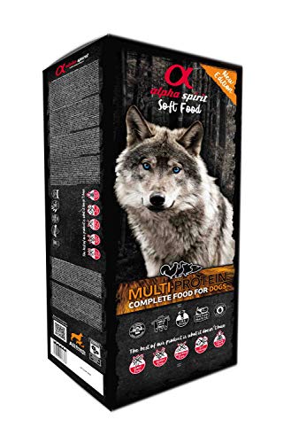 ALPHA SPIRIT Pienso Semihúmedo Perro Multiprotein Caja 9 Kg