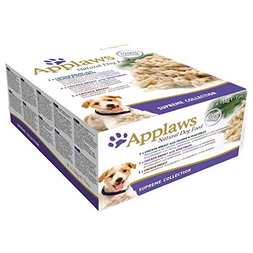 Applaws, Alimento Natural Para Perros, Selección Suprema, 8 x 156g