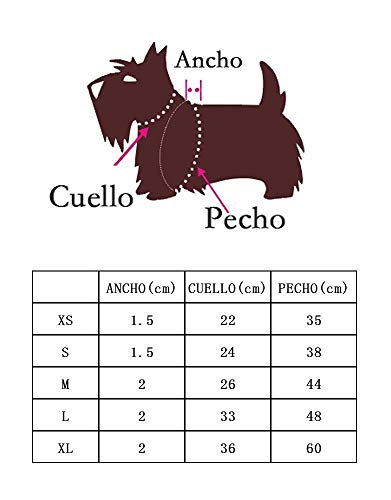 BPS Arnés para Perros Mascotas Callar para Perros Mascotas 5 Tamaños para Elegir para Perro pequeño Mediano y Grande (Azul Oscuro, M) BPS-3859AO