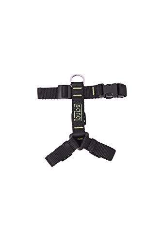 bub's Not Pull - arnés para Perro pequeño Sistema Anti tirón (Comprobar tamaño: Cuello 24 a 42 cm Pecho 31 a 49 cm) Color Negro