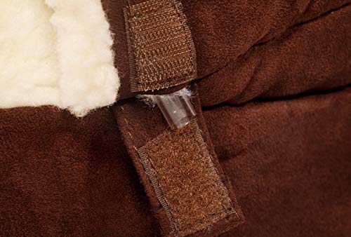 Cama de invierno cálida para mascotas, desmontable, lavable