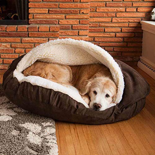 Cama de invierno cálida para mascotas, desmontable, lavable