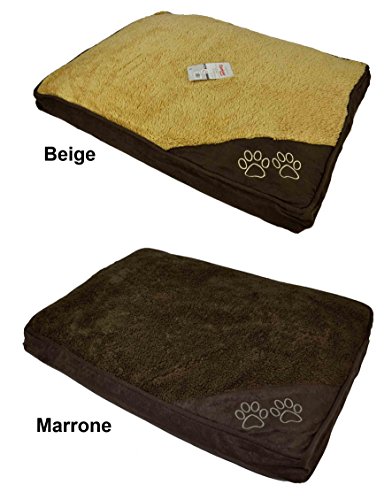 Casatessile Cuscinoso, Cama para Perros en Varios tamaños - Beige, Pequeno